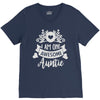 auntie V-Neck Tee