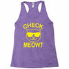 check meowti Racerback Tank