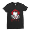 we all float down here Ladies Fitted T-Shirt