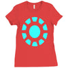 logo comics gift Ladies Fitted T-Shirt