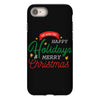 we wish you happy holidays &amp; merry christmas iPhone 8 Case