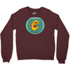 angry goldfish cartoon Crewneck Sweatshirt