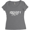 identity thief Women's Triblend Scoop T-shirt