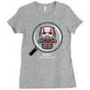 hello! i'm down here! Ladies Fitted T-Shirt