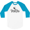 peter pan black 3/4 Sleeve Shirt