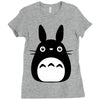 totoro Ladies Fitted T-Shirt