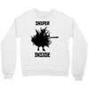 fortnite sniper inside Crewneck Sweatshirt