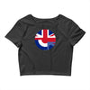 mod union jack, ideal gift, birthday present Crop Top
