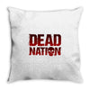 dead nation Throw Pillow
