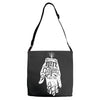 biffy clyro hand Adjustable Strap Totes