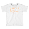 Cancer Picked The Wrong Diva Toddler T-shirt