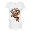 in space no one can hear you scream Maternity Scoop Neck T-shirt