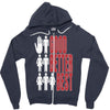 rude good better best, ideal birthday gift or present Zipper Hoodie