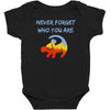never forget Baby Bodysuit