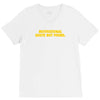 motivation not found V-Neck Tee