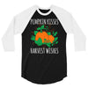 pumpkin kisses 3/4 Sleeve Shirt