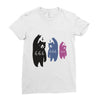 Black Bear Metal Artistshot Ladies Fitted T-Shirt