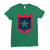 land of the free1 Ladies Fitted T-Shirt