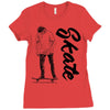 skate Ladies Fitted T-Shirt