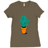 cat tus Ladies Fitted T-Shirt