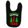 christmas drinking team Baby Bibs