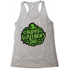 happy st. patrick's day Racerback Tank