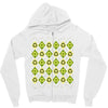reduce, reuse, reargyle Zipper Hoodie