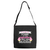 it' ok to stare at my cupcakes they are delicious Adjustable Strap Totes