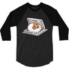 schr&ouml;dinger pizza 3/4 Sleeve Shirt
