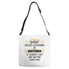 Smart Good Looking Bartender Doesnt Get Better Than Adjustable Strap Totes