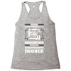 Never Underestimate A Grandfather With An Engineer Degree Racerback Tank