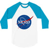 nerd 3/4 Sleeve Shirt