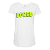bored Maternity Scoop Neck T-shirt