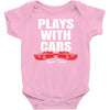 Plays With Cars Baby Bodysuit