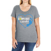 happy feet Ladies Curvy T-Shirt