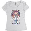 forest fighter Women's Triblend Scoop T-shirt