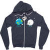oil spill Zipper Hoodie