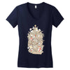 bad tempered rodents Women's V-Neck T-Shirt