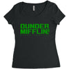 dunder miflin Women's Triblend Scoop T-shirt
