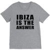 ibiza is the answer V-Neck Tee