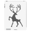 christmas deer iPad 3 and 4 Case