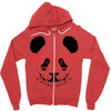 cool panda Zipper Hoodie