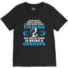 Fishing Grandpa V-Neck Tee