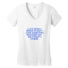 i love being a senior citizen Women's V-Neck T-Shirt
