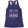 I Stole His Heart Racerback Tank