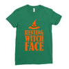 resting witch face Ladies Fitted T-Shirt