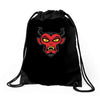 mad devil Drawstring Bags