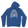 skeleton christmas tree Unisex Hoodie