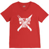 don't mess with the chef V-Neck Tee
