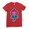 dubious disc Ladies Fitted T-Shirt